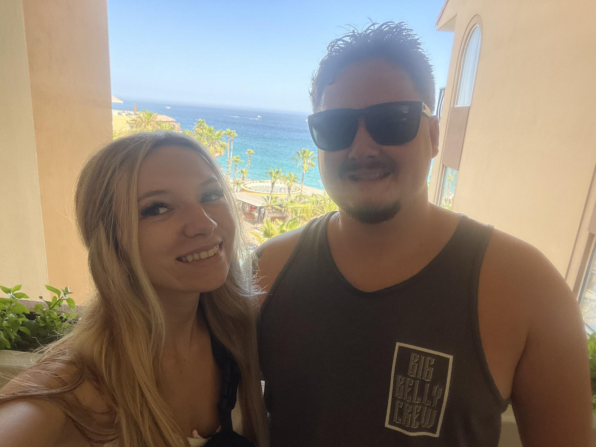Cabo 2022. The day before getting engaged!
