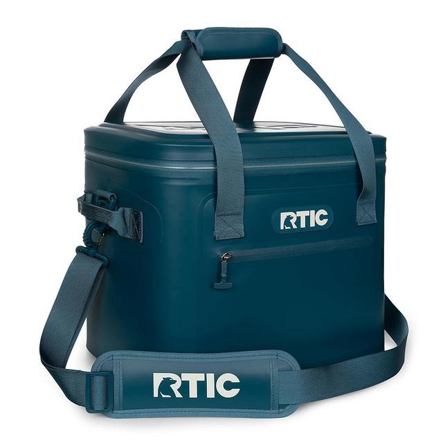 RTIC Ultra-Tough Soft Cooler 30 Can, Insulated Bag Portable Ice Chest Box for Lunch, Beach, Drink, Beverage, Travel, Camping, Picnic, Car, Trips, Floating Cooler Leak-Proof with Zipper