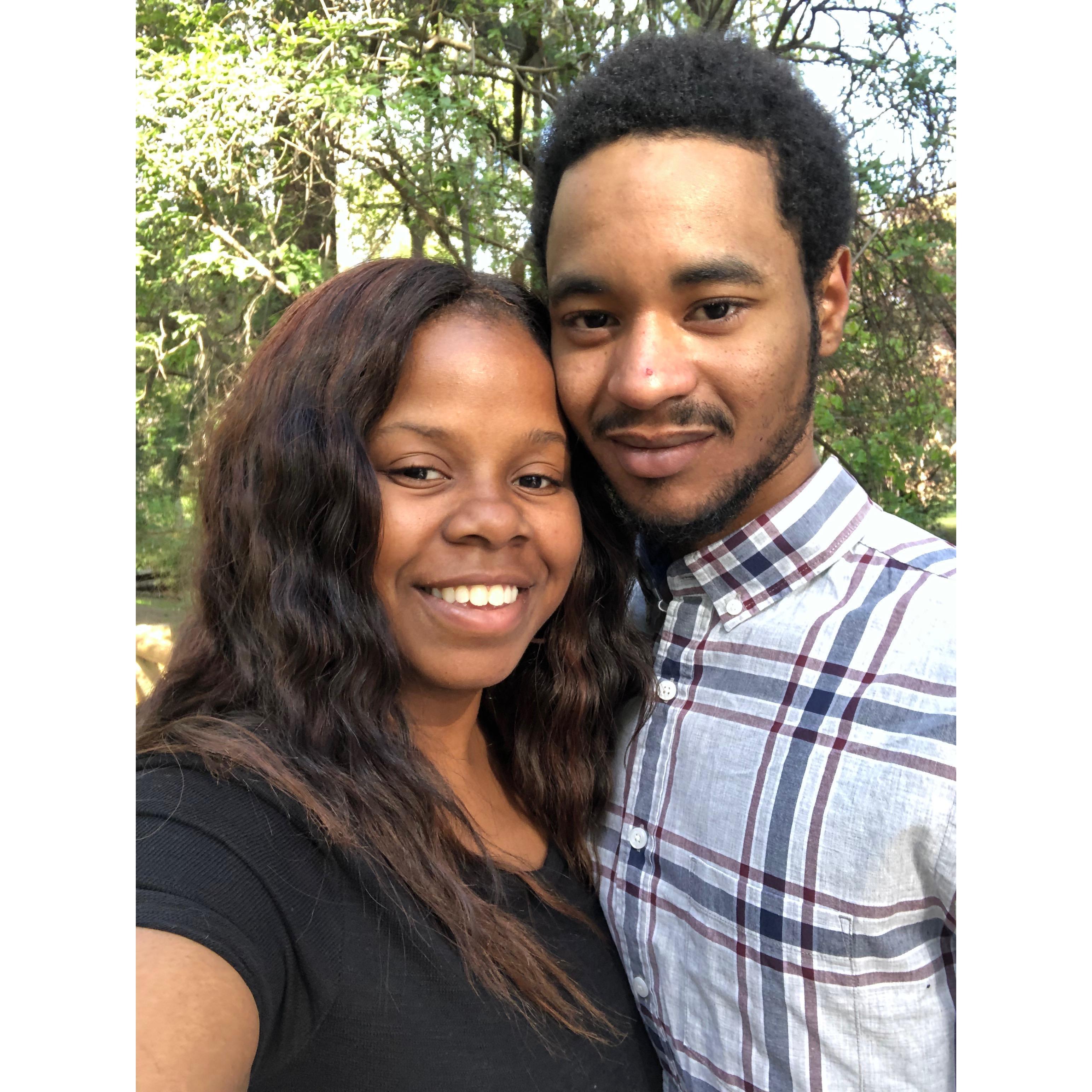 Enjoying the beautiful weather in Madrid, Spain