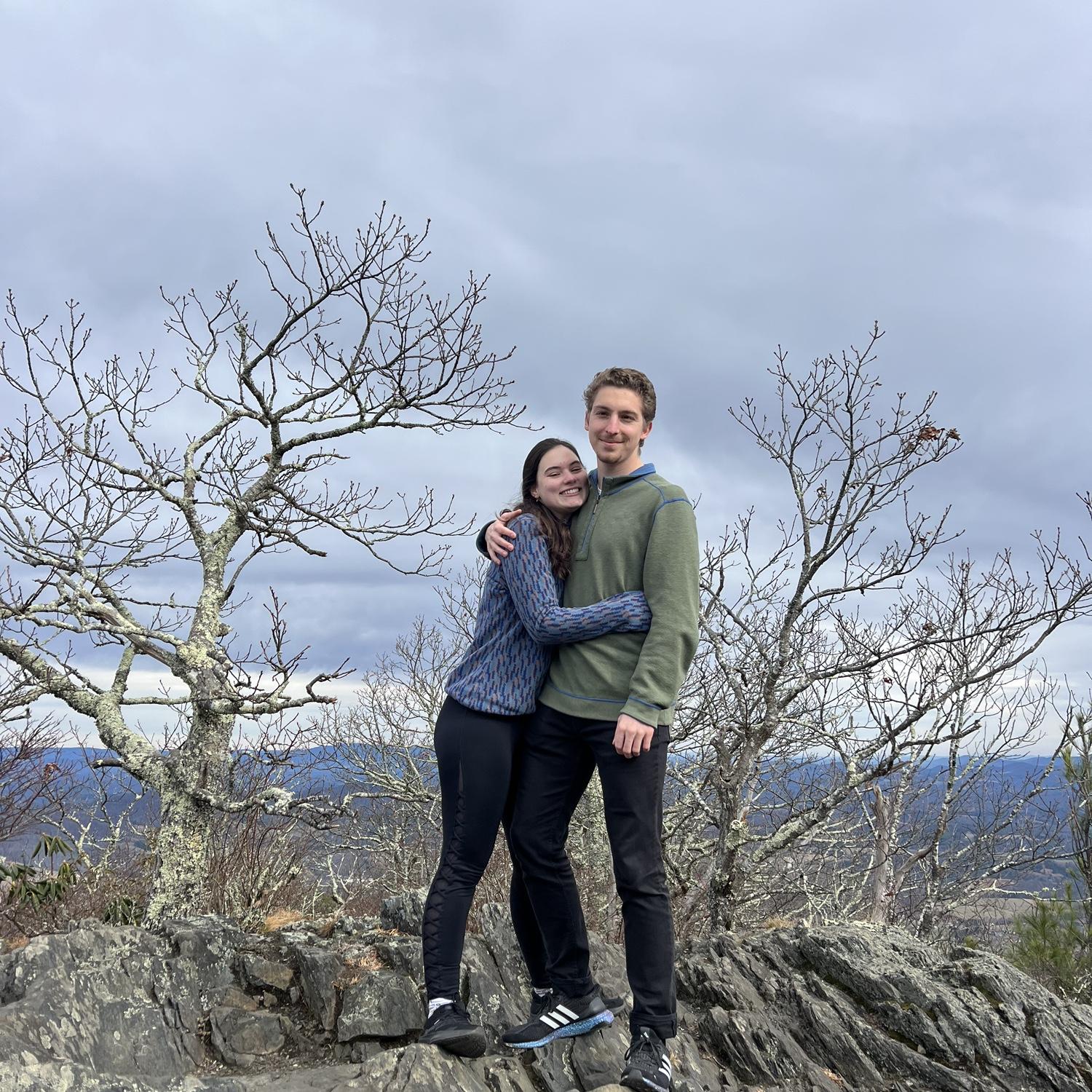 We love hiking
