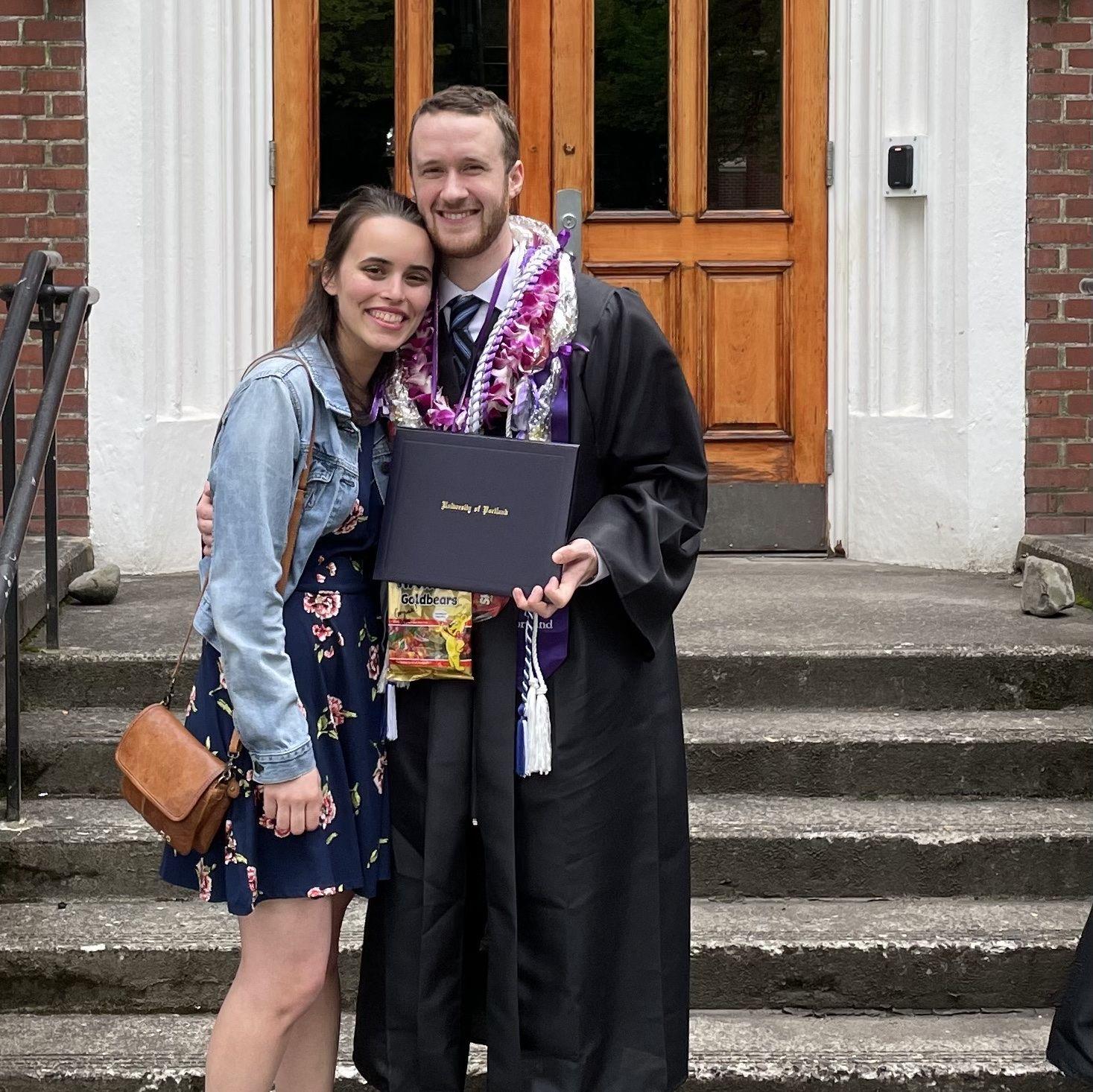 05-07-23: Zac graduated from UP School of Engineering and got a grown up job in Richland, WA!! (aka the start of us being long distance... but it's okay, we survived it!)