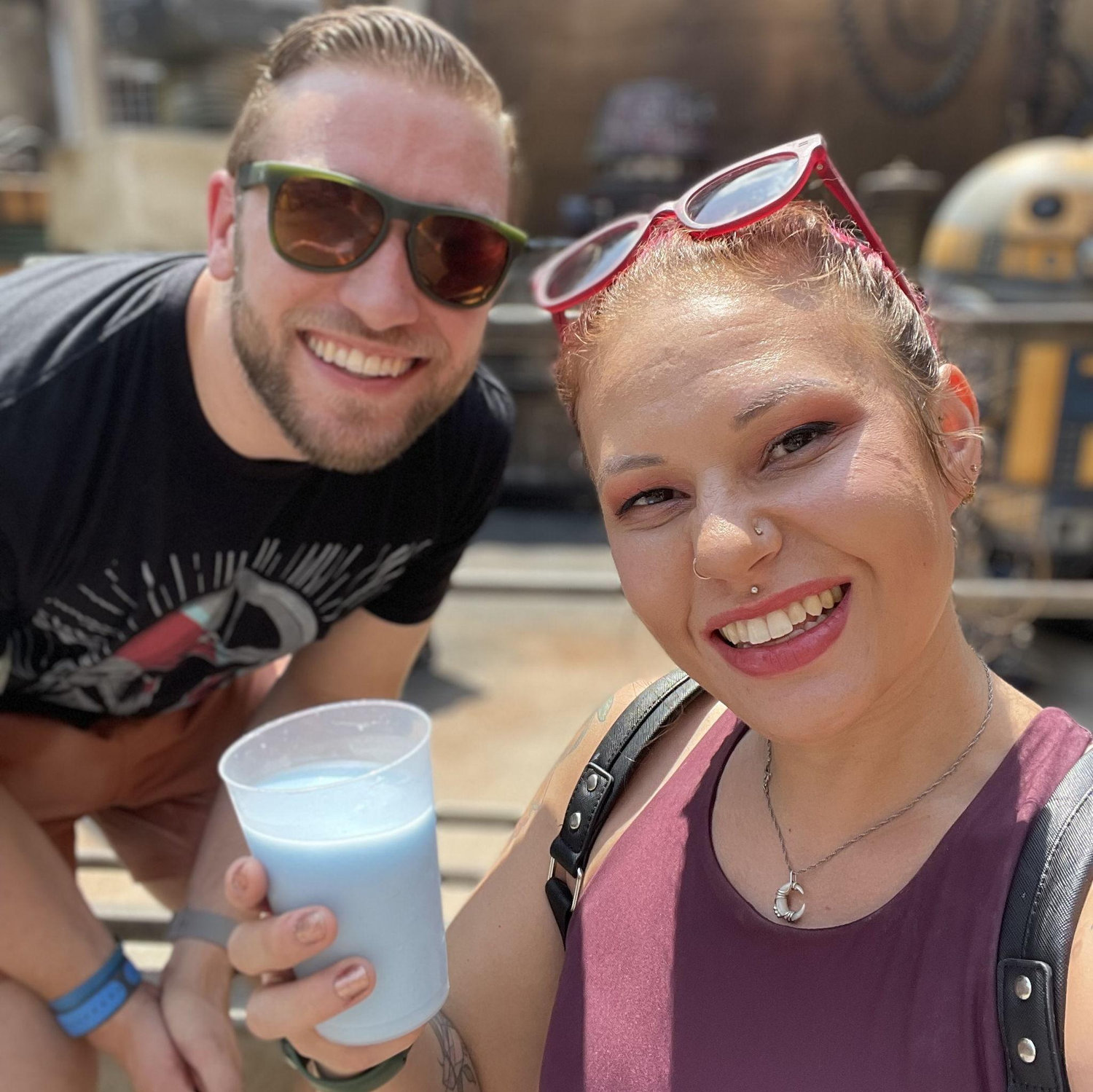 blue milk connoisseurs at walt disney world