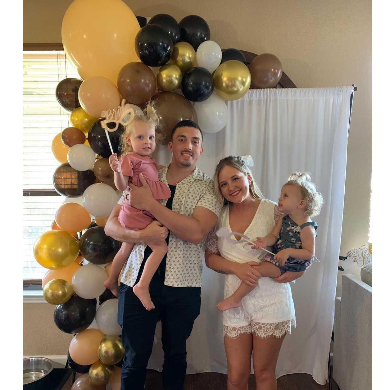 Engagement party with our nieces!