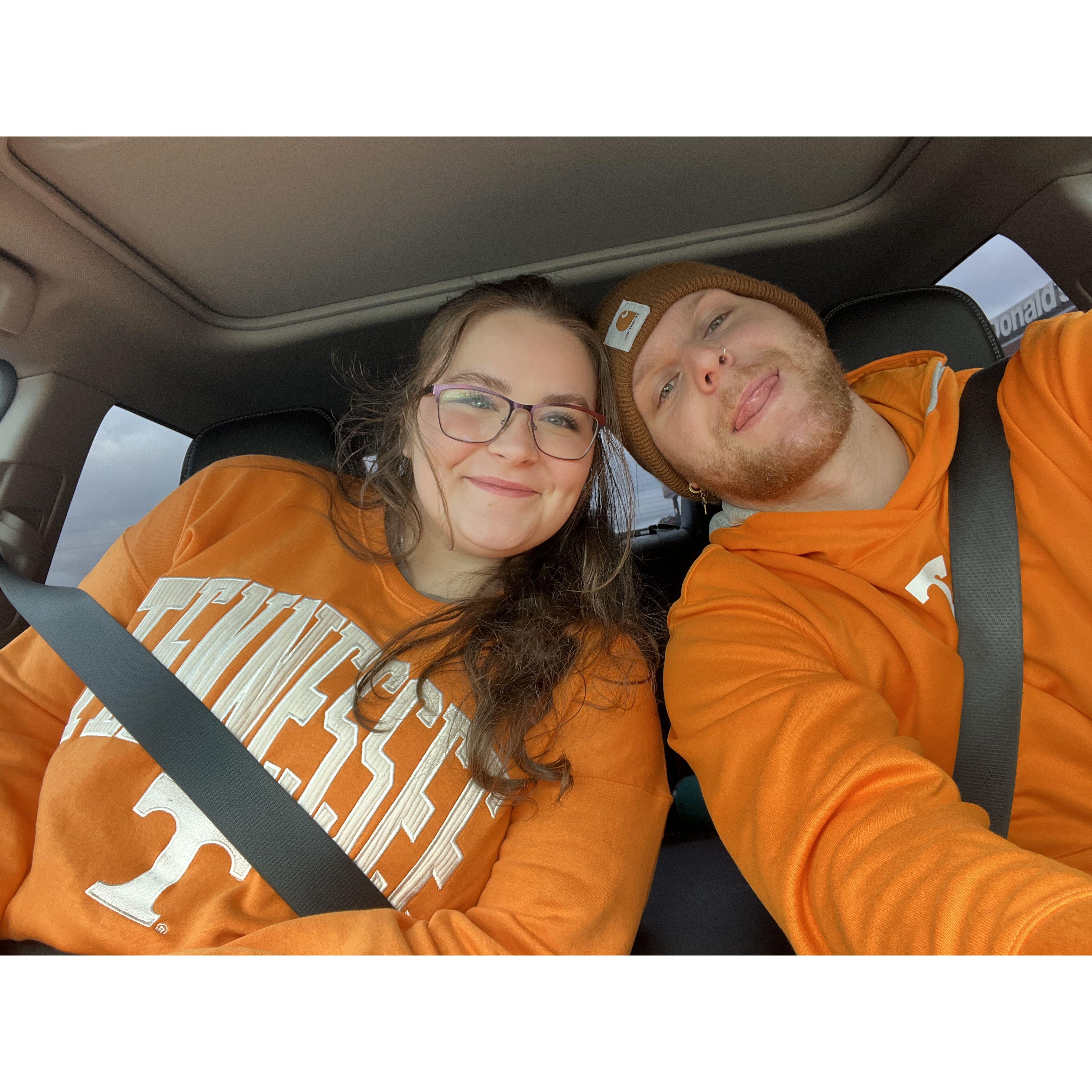 Our first trip to Neyland Stadium (& Tennessee!!)