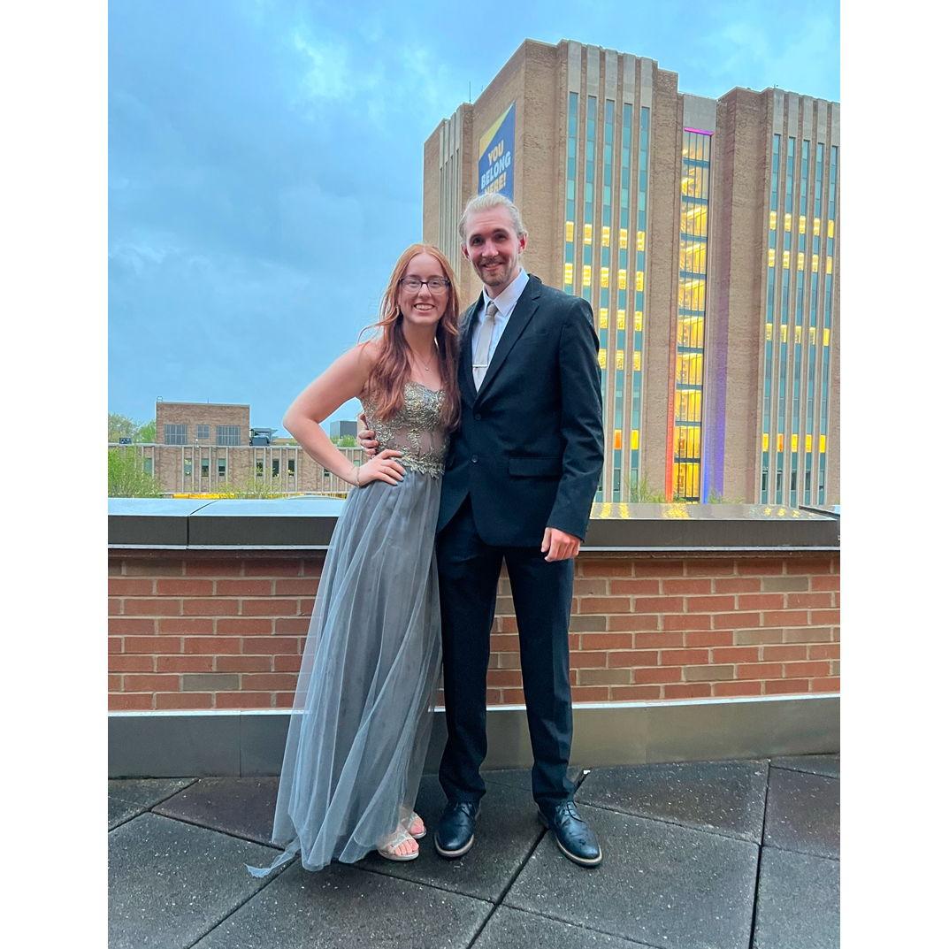 Our first "fancy" date: The Alphies!