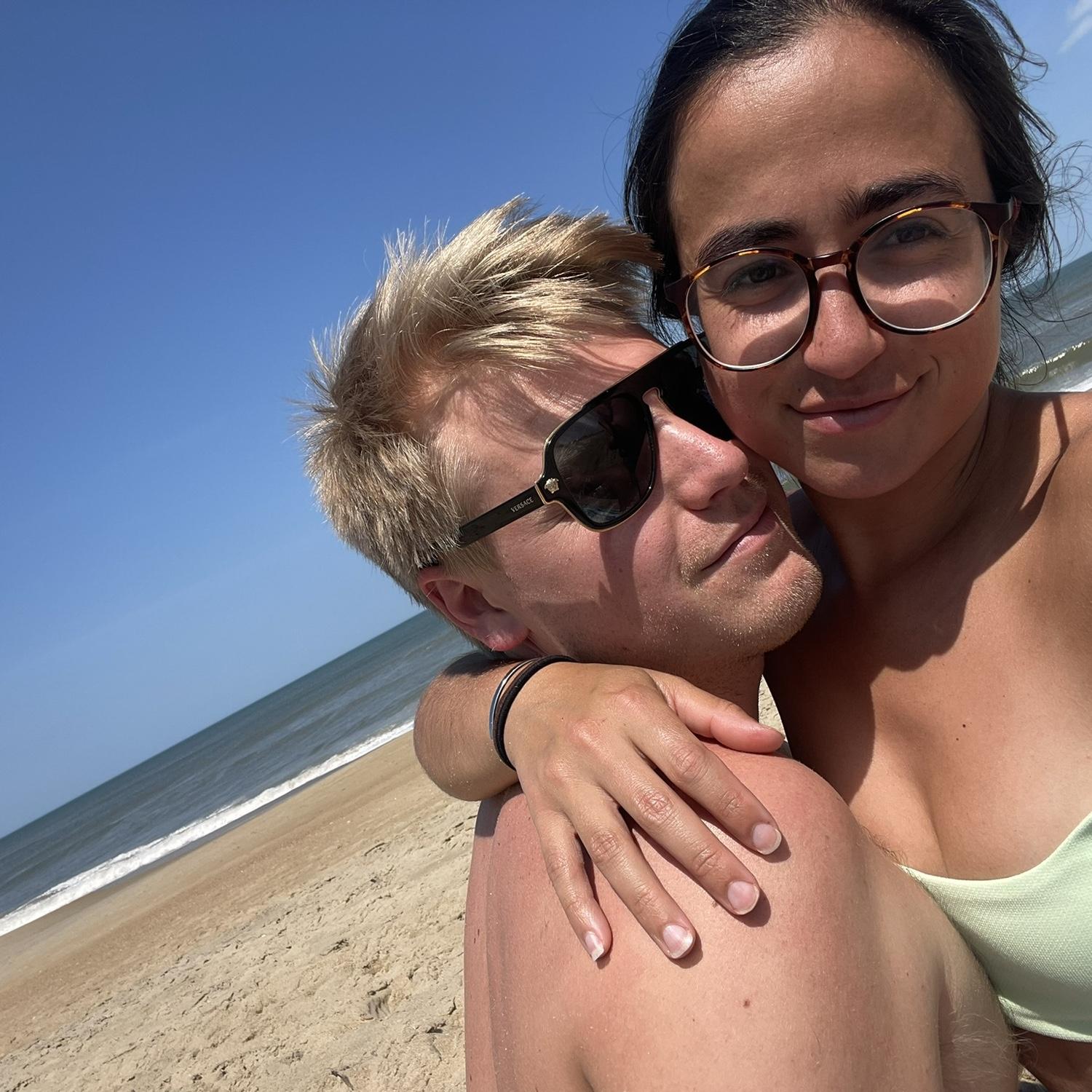 We moved to the OBX together for the summer, and got to meet his whole family!