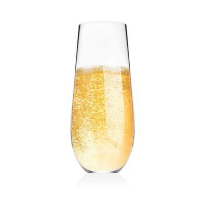 Olivia & Oliver Stemless Champagne Flutes (Set of 4)