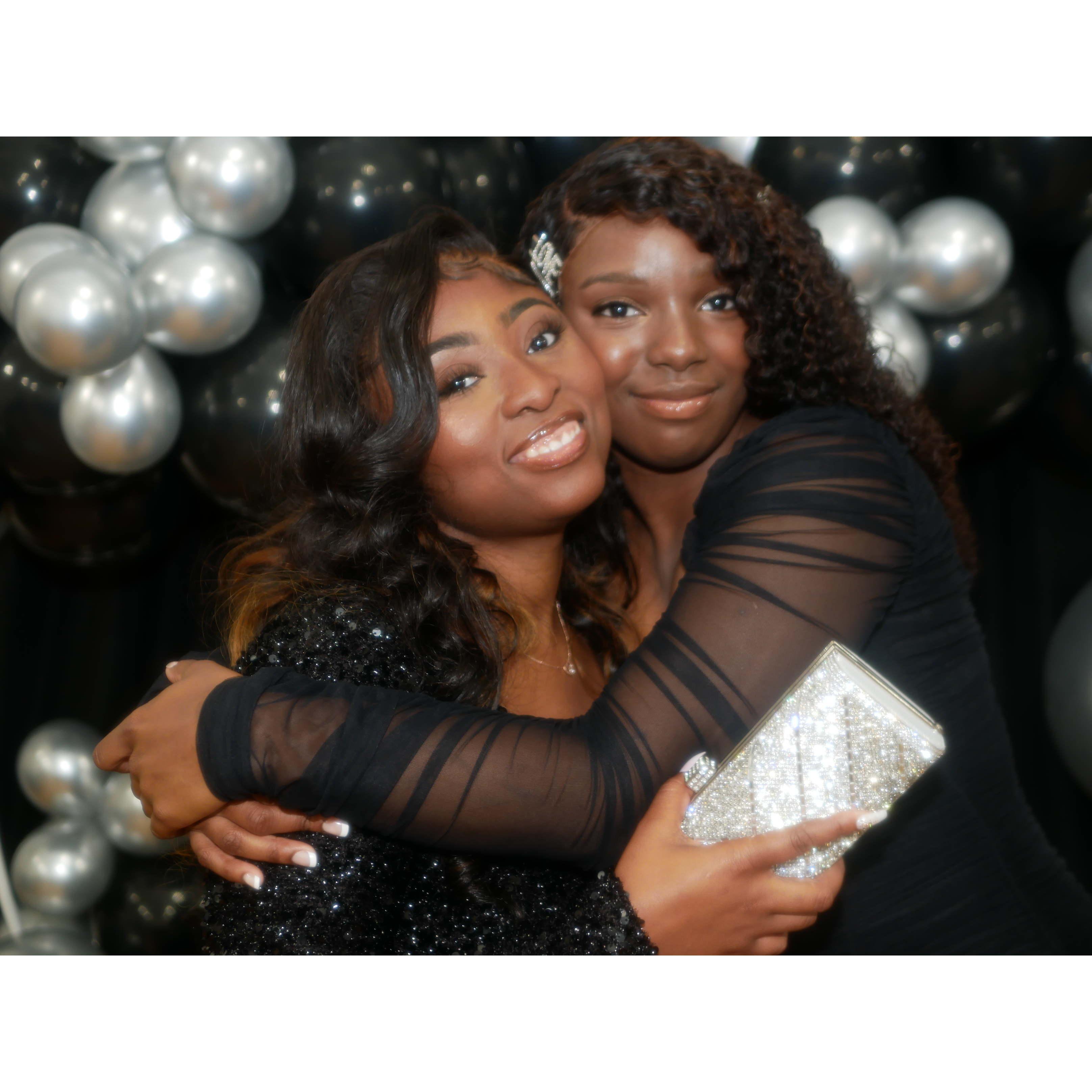 Our Engagement Party 07/03/2022: Bride and maid of honor Myia!