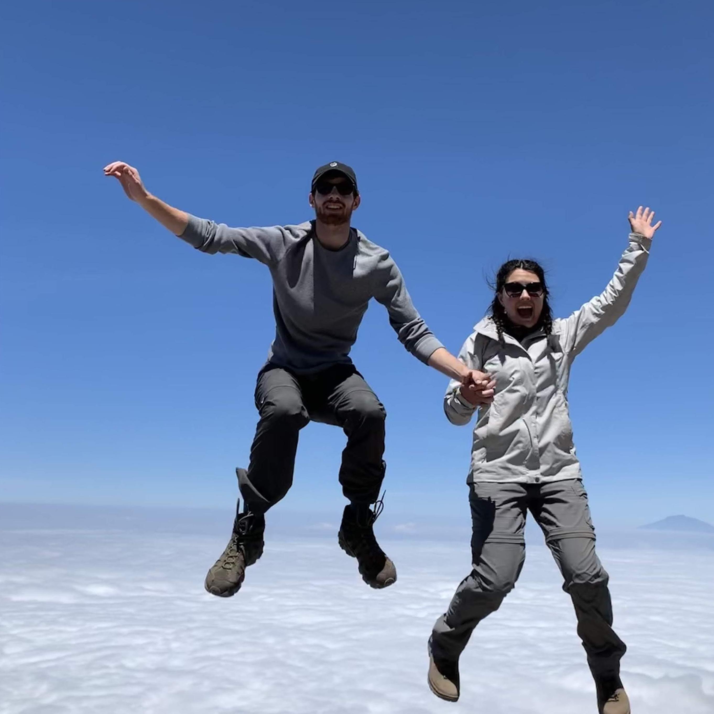 Kilimanjaro, Africa | Above the clouds while hiking Mt. Kilimanjaro in Tanzania!