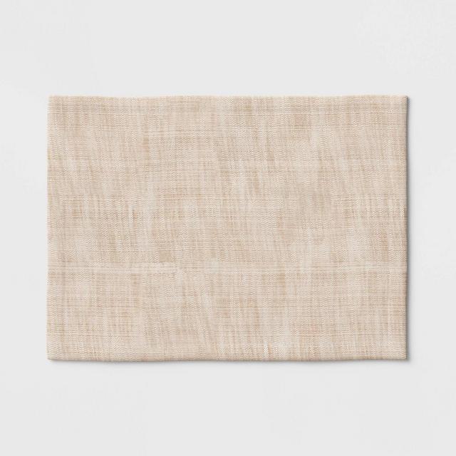 Cotton Woven Textured Placemat Brown - Threshold™