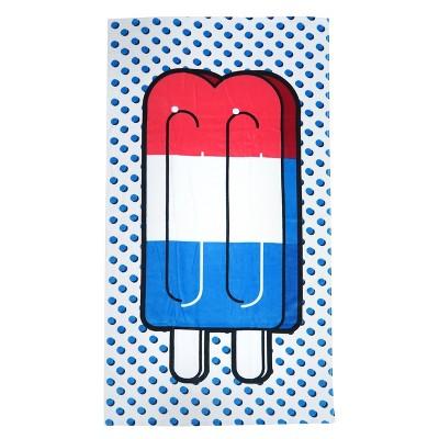Product description page - Beach Towel Seasonal Blue (32"x62")