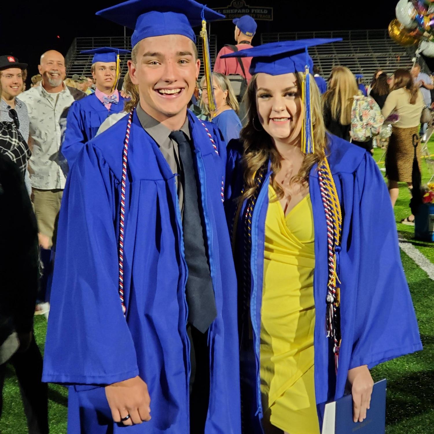 Graduation!
We finished all four years of high school walking together to get our diplomas .
May 2021