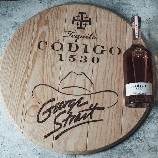 George Strait Barrelhead