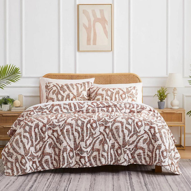 Khari Oversized 3 Piece Quilt Set, King/California King