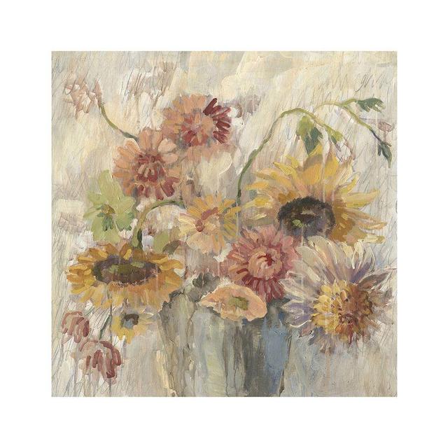 A Garden Contained 1 Unframed Frame 16"x16"