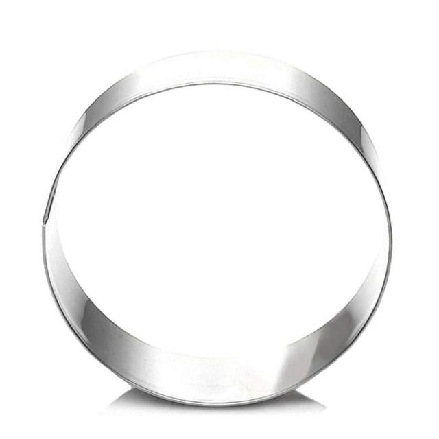 WJSYSHOP Round Cookie Cutter Stainless Steel