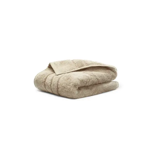 Cariloha Hand Towel | Stone | 16"x24" | Turkish Cotton & Viscose Material Blend | Extra Smooth, Odor Resistant and Highly Absorbent