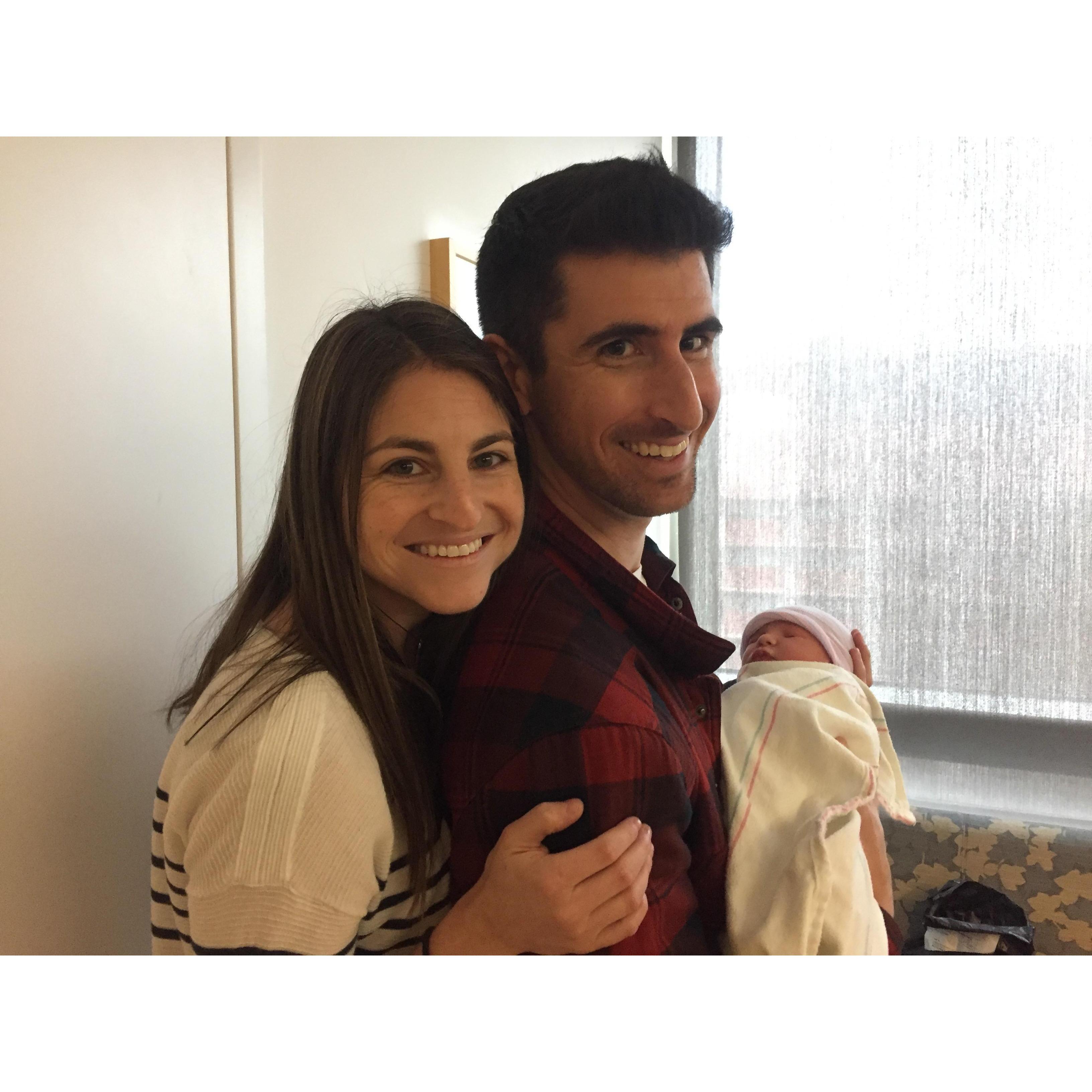 Oh this baby? Not ours....just casually hanging out with our newest Nephew, Baby Jonah.