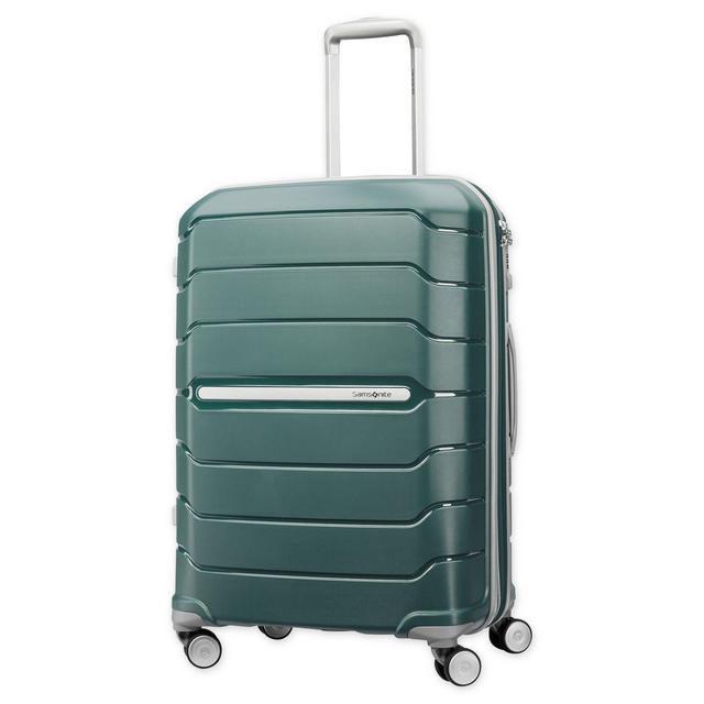 Samsonite® Freeform 24-Inch Hardside Spinner Checked Luggage in Sage