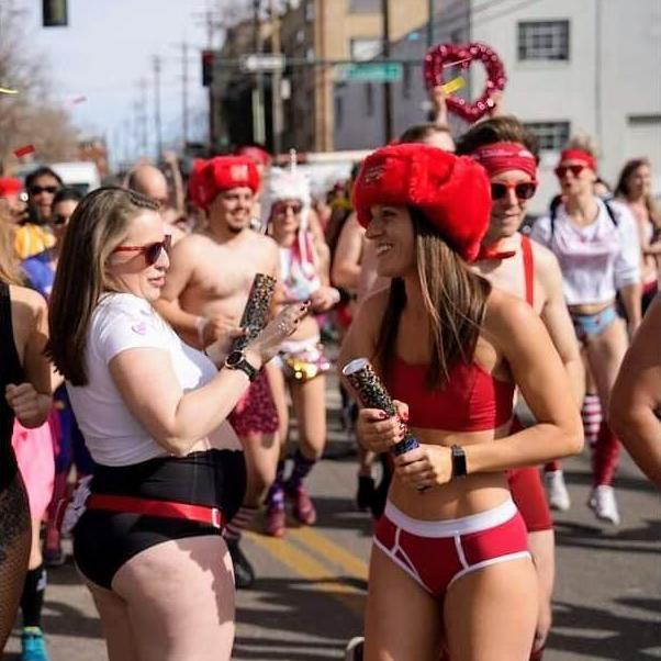 Another photo of us in the same place, at the same time, before we ever met.