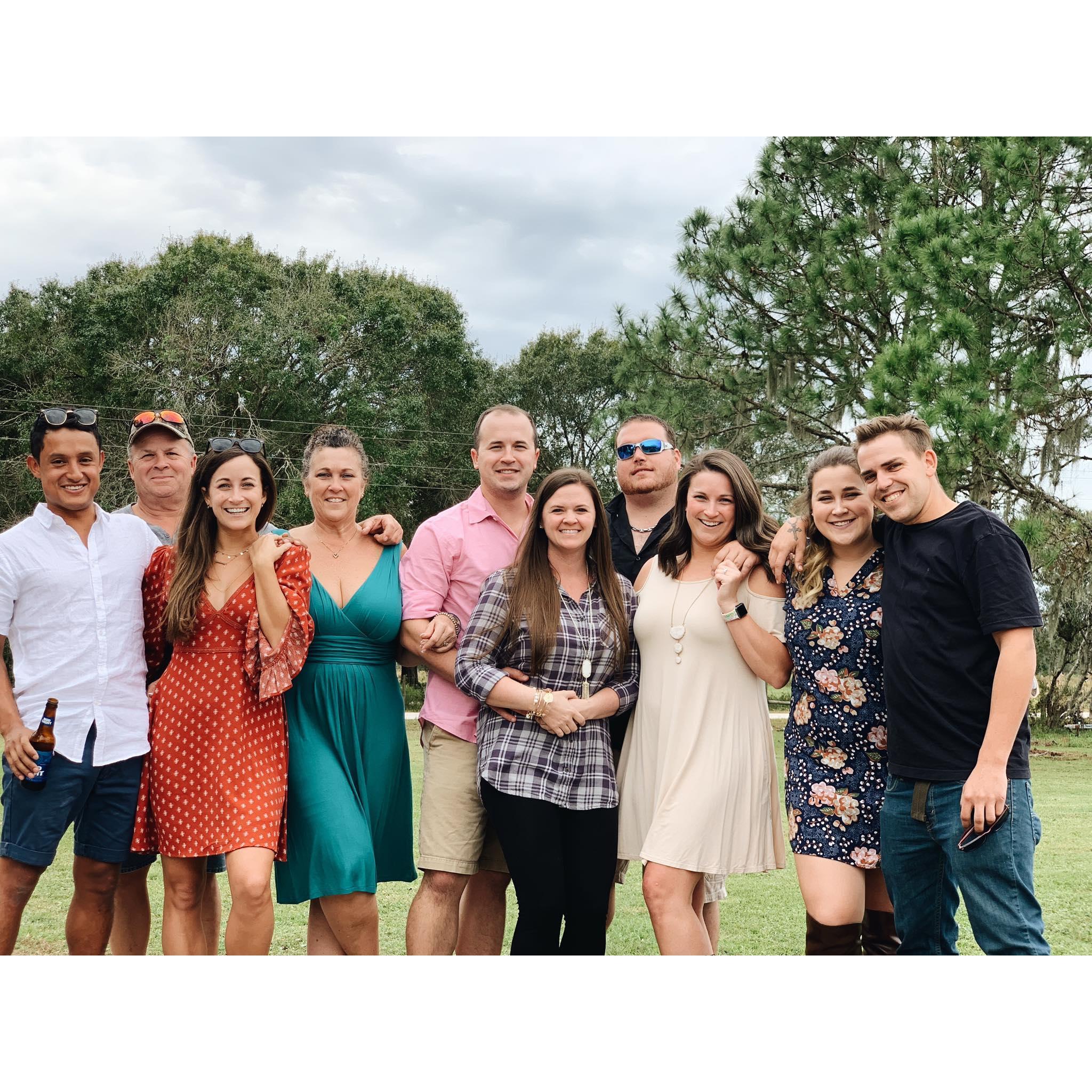 John's first American Thanksgiving