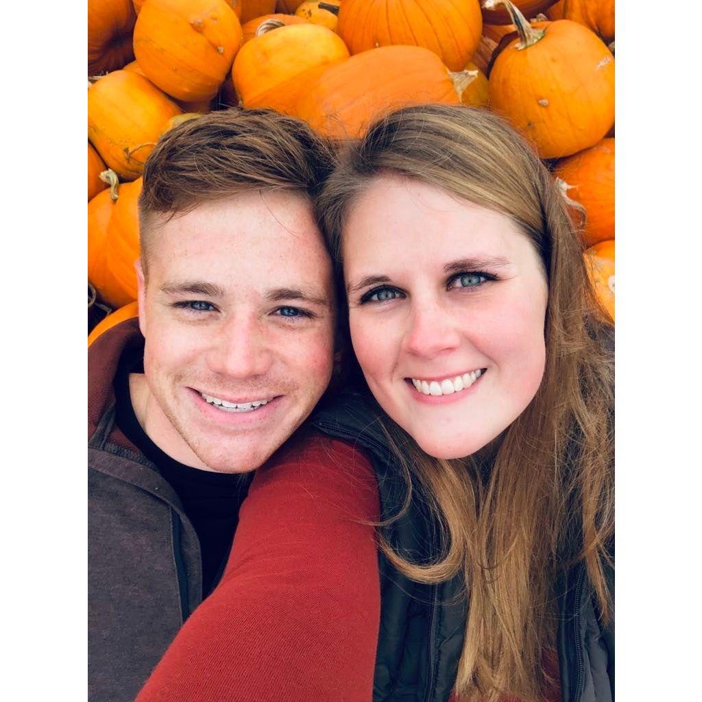 First official outing as a couple at the pumpkin patch! 10/23/21