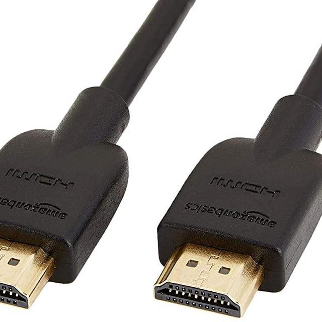 Amazon Basics High-Speed HDMI Cable (18 Gbps, 4K/60Hz) - 3 Feet, Pack of 2, Black