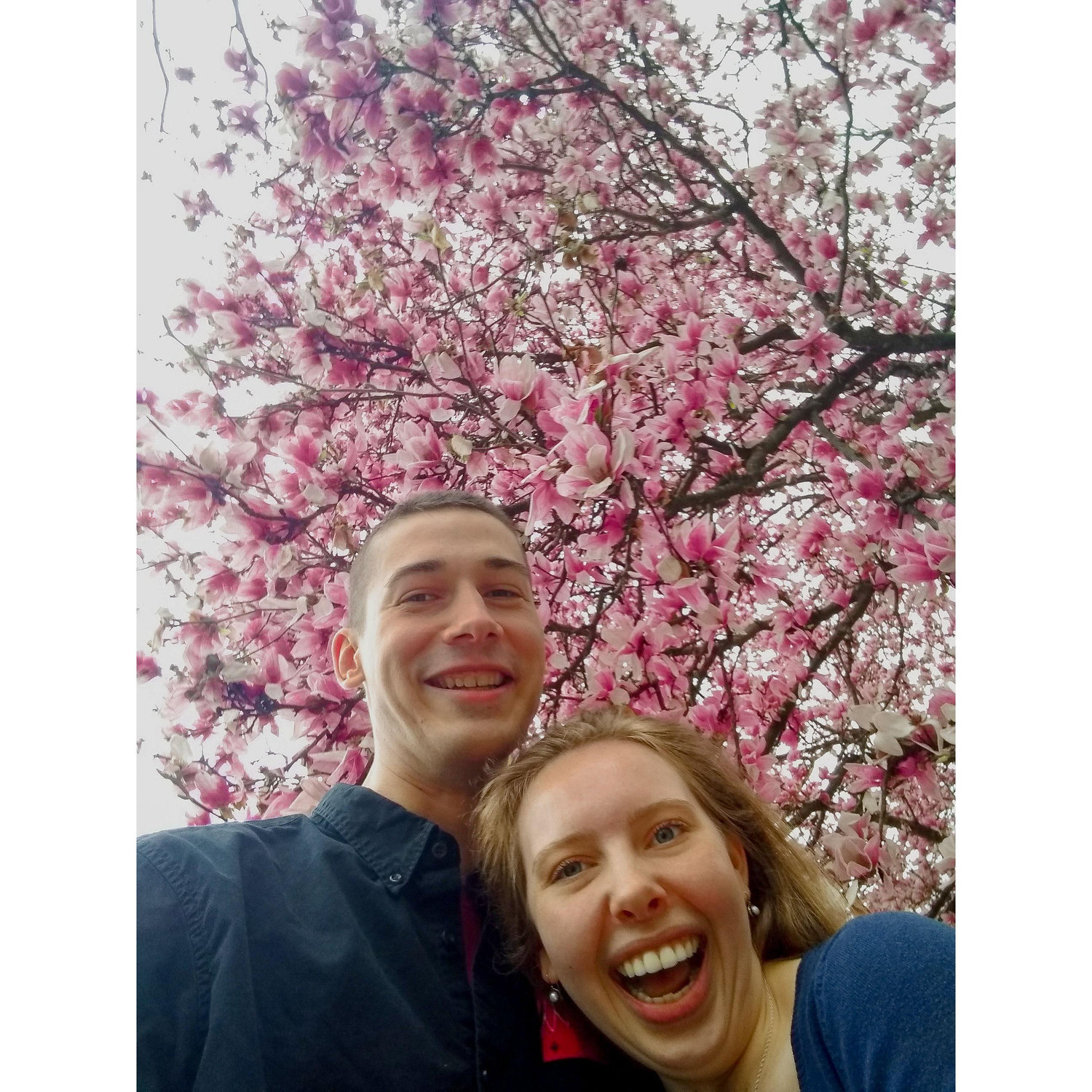 Our first photo together!!!