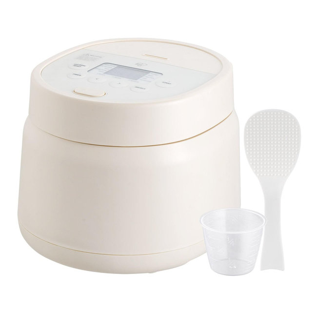 IRIS USA Micom Japanese Rice Cooker, 3-Cup Uncooked/6-Cup Cooked, Recipe Presets, Slow Cooker, Steamer, Hot Pot & Warming Function