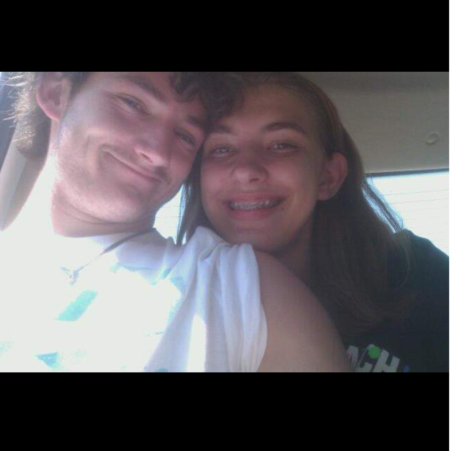 This was our first day of high school. We've grown up together.