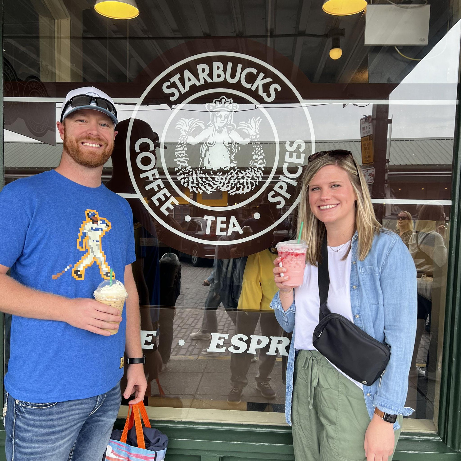 Our first family baseball trip with Emily's parents! We went to Seattle.