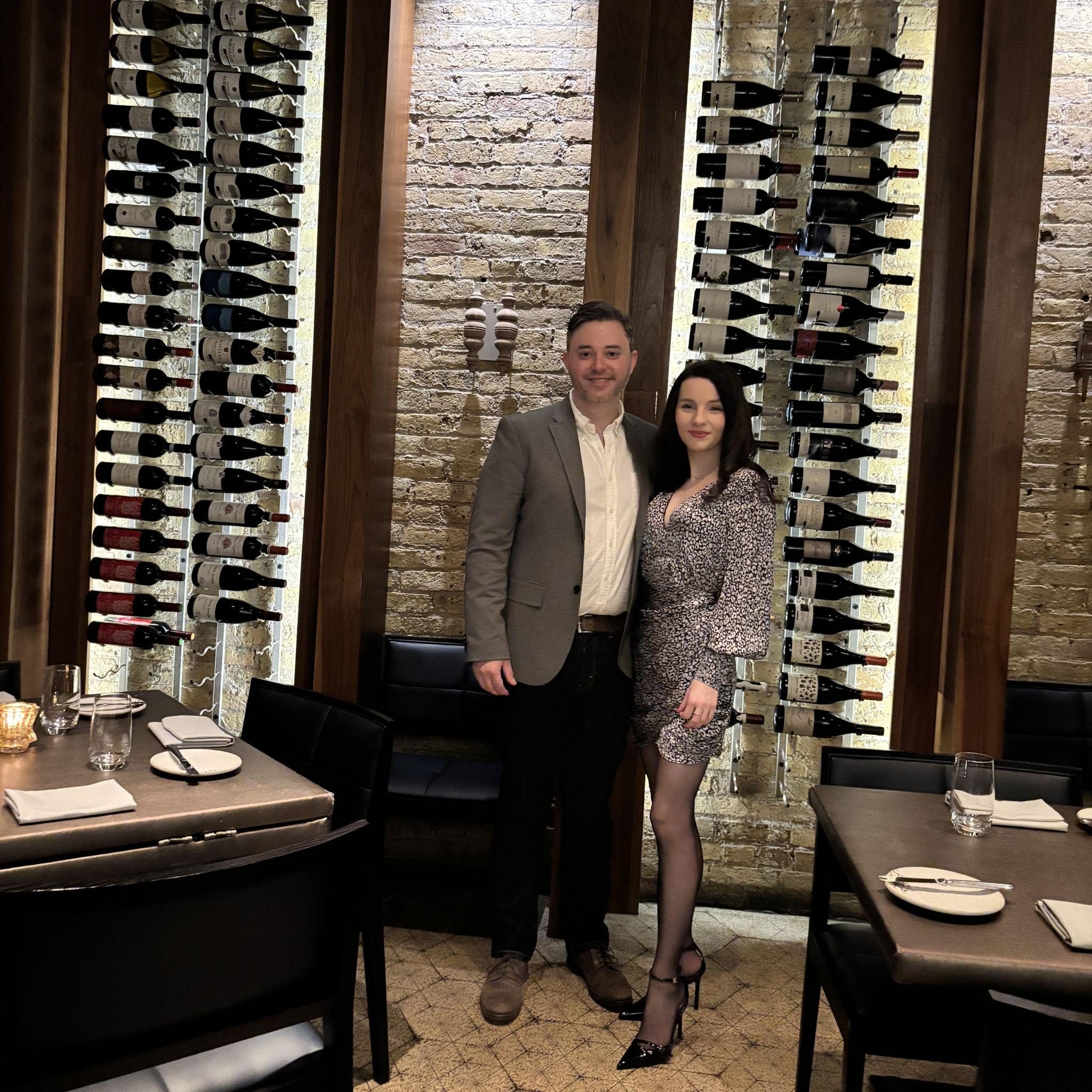 We celebrated our first anniversary at Sepia in Chicago and had an amazing time.