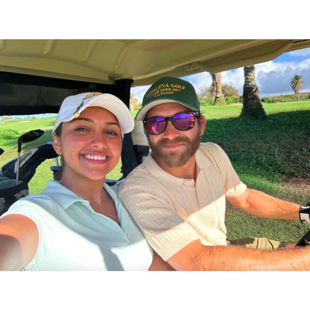 Golfing