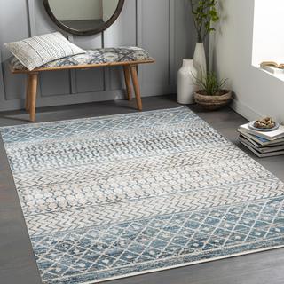 Lavadora Distressed Tribal Washable Rug