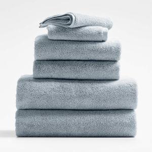 Organic Turkish Cotton White Bath Towel + Reviews | Crate & Barrel