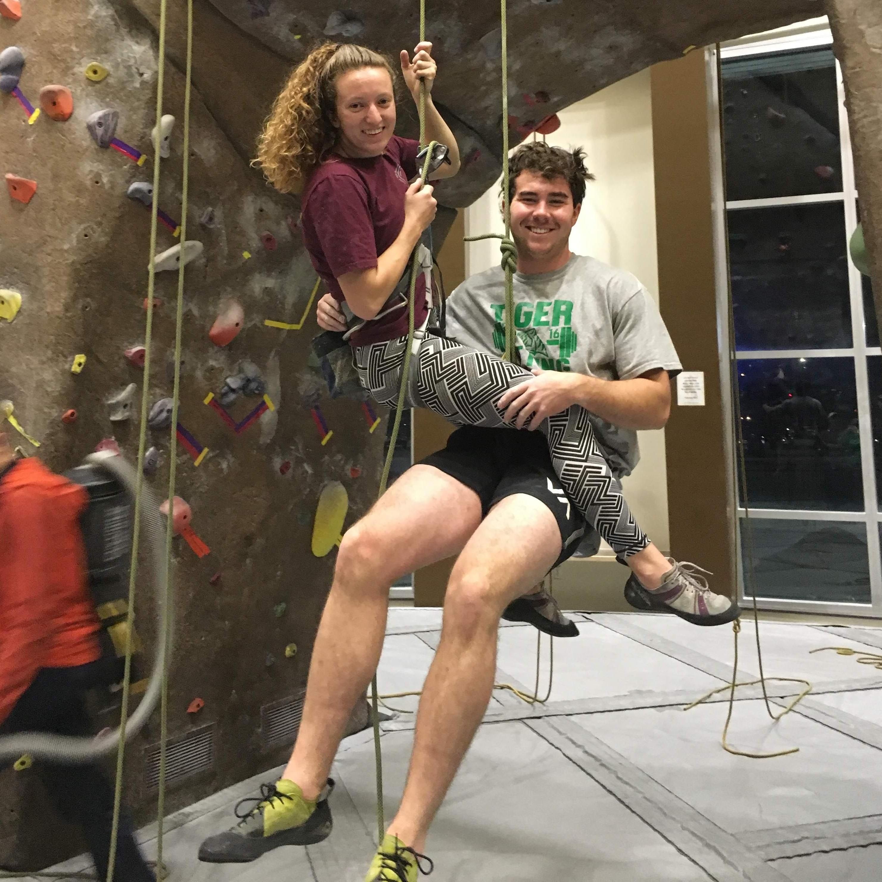 This couple sure loves hanging out together!