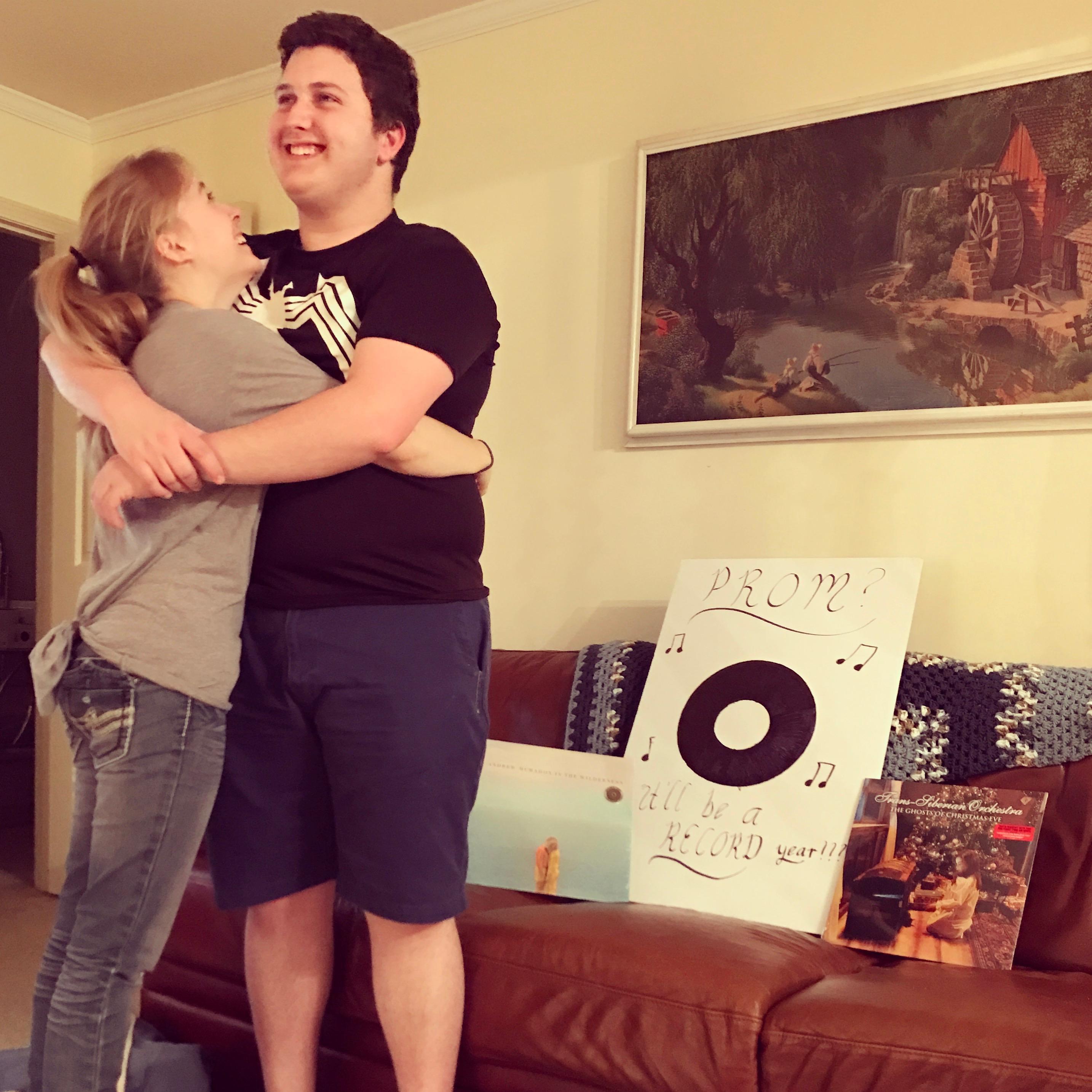 This time he said yes!