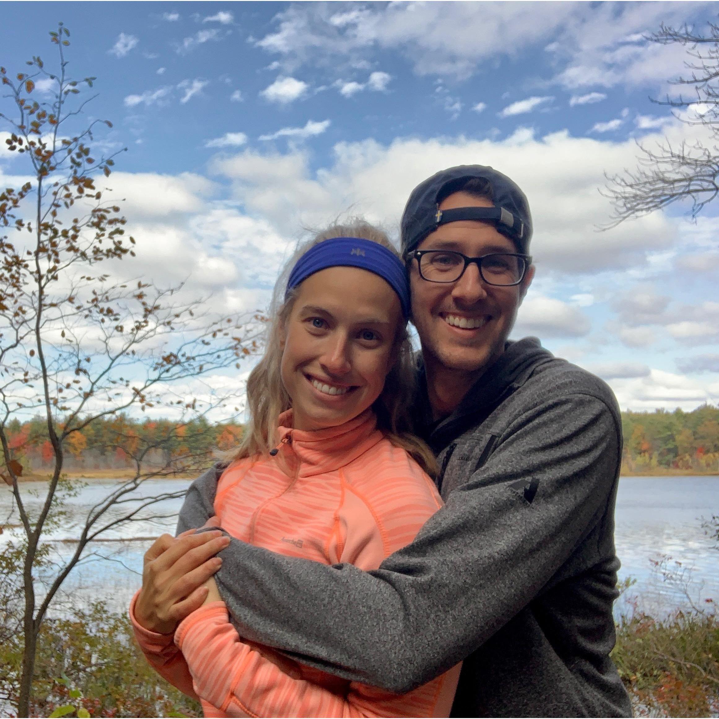 Weekend walks in the woods!