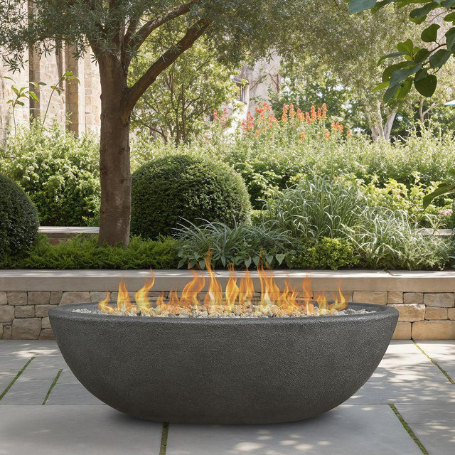 Blackwell Propane 48" Oval Fire Pit, Shale