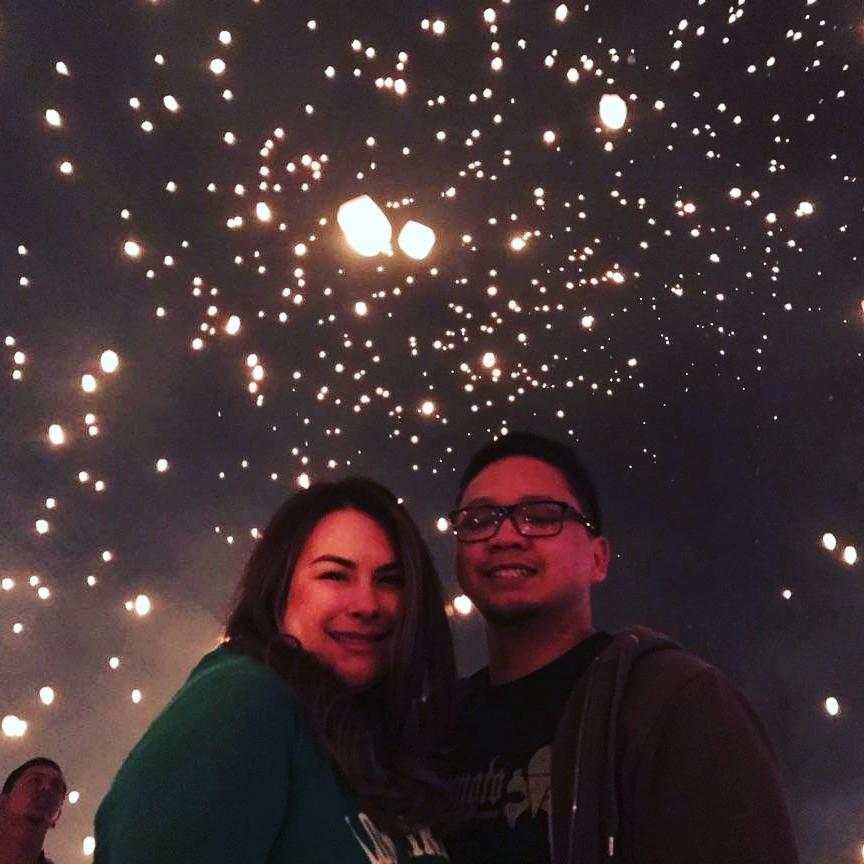 Jerome first asked me to be his girlfriend at a lantern festival