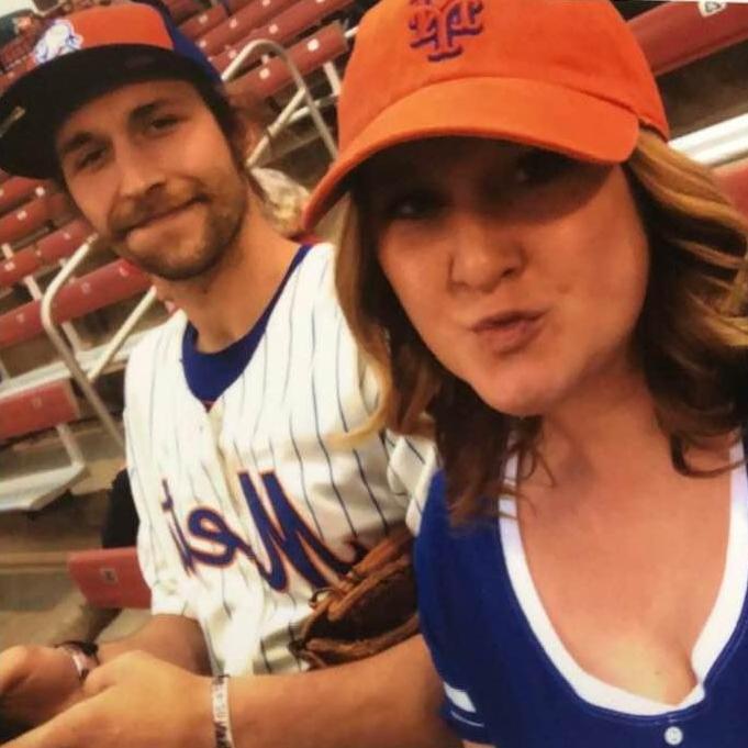 First Mets game together (but not the last)!