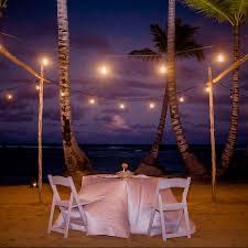 Private Romantic Beach Honeymoon Dinner