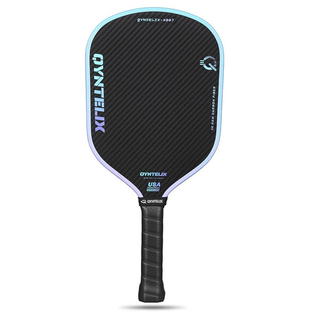 Pickleball Paddles – Carbon Fiber Pickleball Paddle with 16mm HEX-Force™ Polymer Core, Thermoformed Pickleball Racket with Unibody Design, USAPA Approved