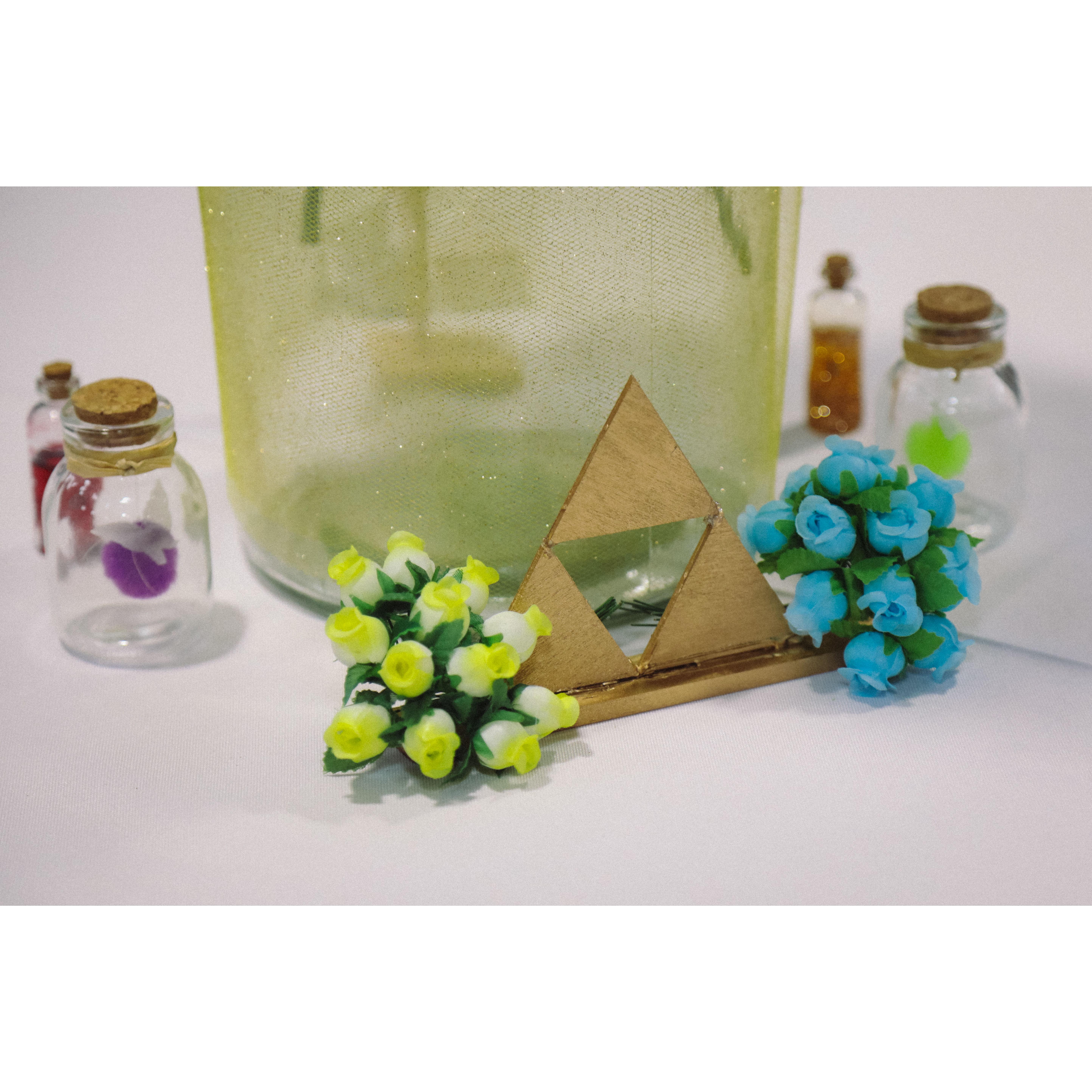 pre-ceremony centerpiece