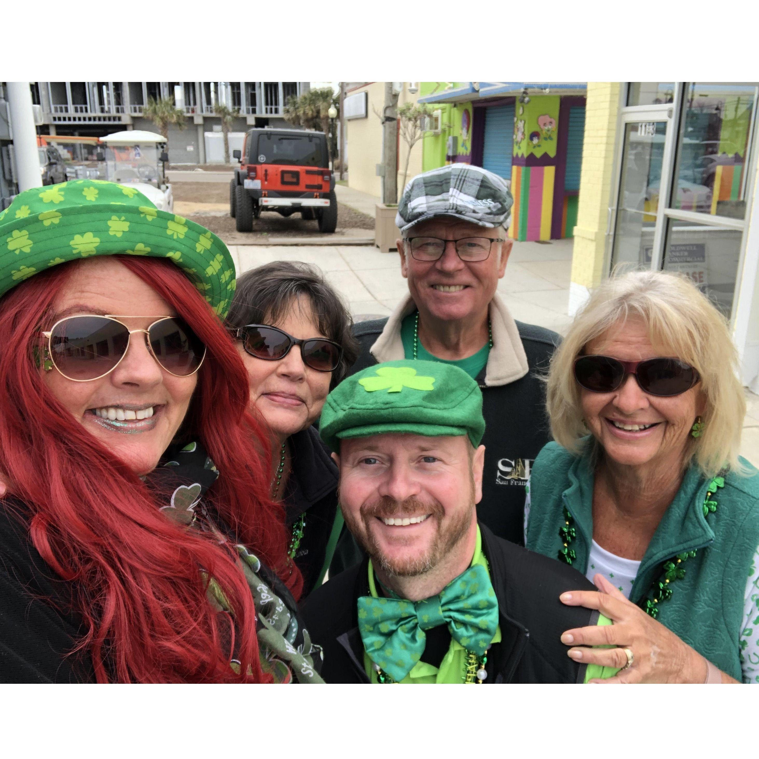 St, Patty's Annual Walkabout in Carolina Beach, NC