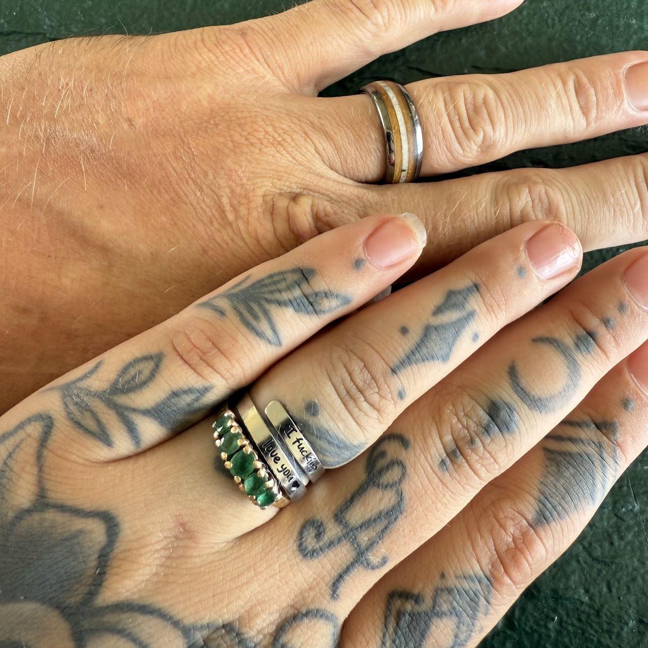 Our promise rings- when you know, you know!