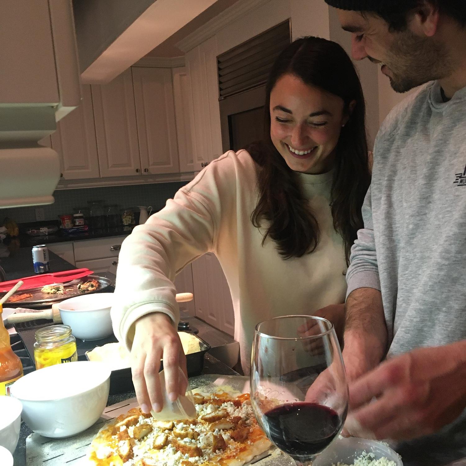 Pizza nights during COVID