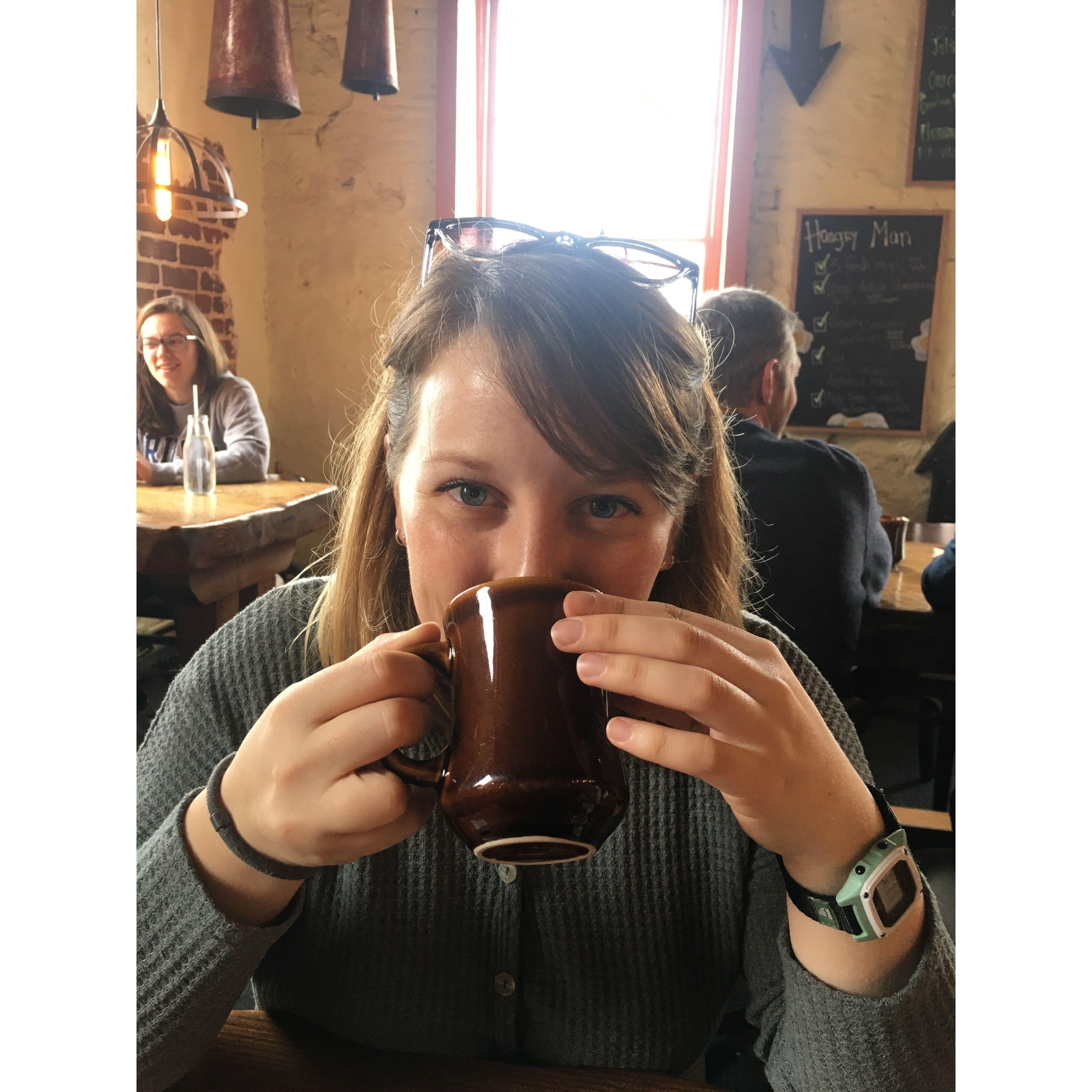 Coffee in Savannah, Georgia (February 2020)