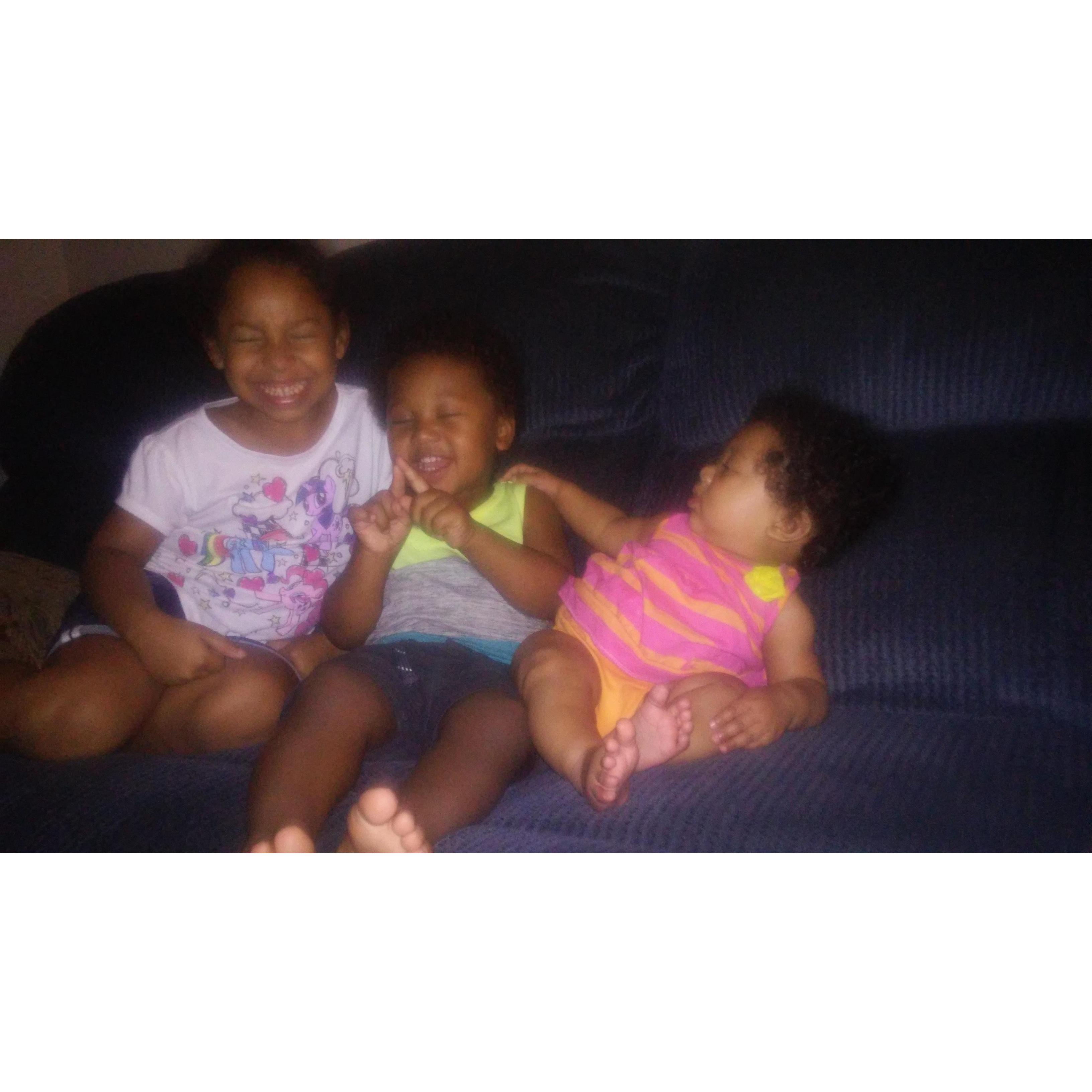 Carmen Caleb and Carina