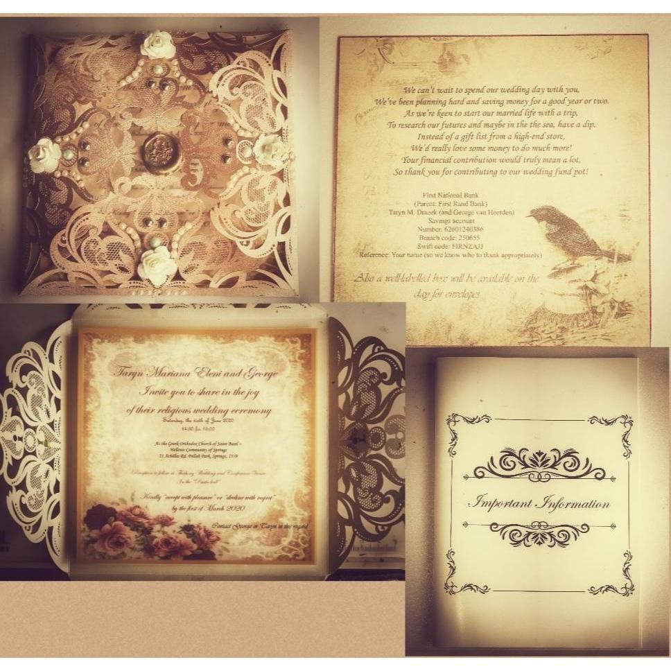 Your actual invitation